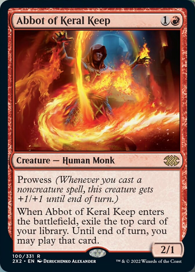 Abbot of Keral Keep [Double Masters 2022] | Card Citadel