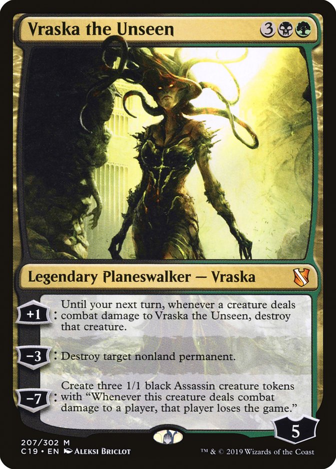 Vraska the Unseen [Commander 2019] | Card Citadel