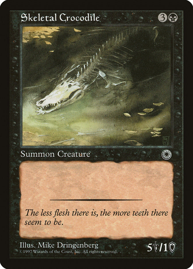 Skeletal Crocodile [Portal] | Card Citadel