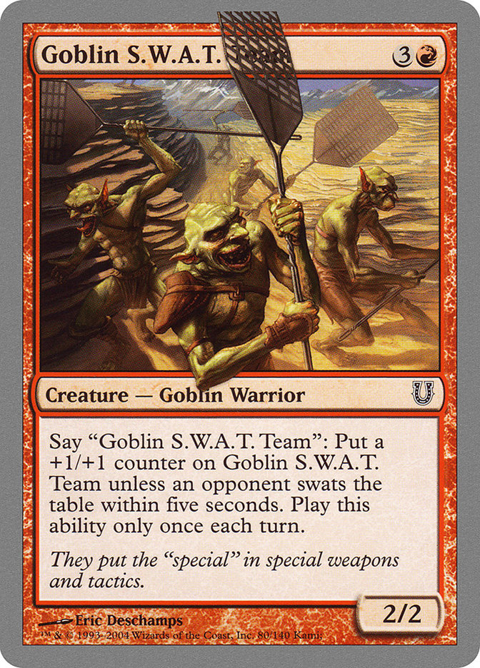 Goblin S.W.A.T. Team [Unhinged] | Card Citadel