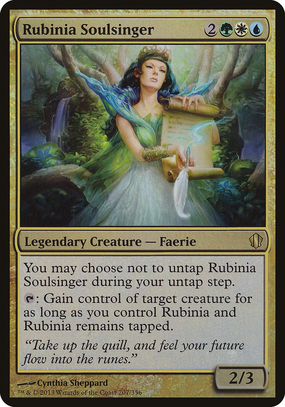 Rubinia Soulsinger (Commander 2013) [Commander 2013 Oversized] | Card Citadel