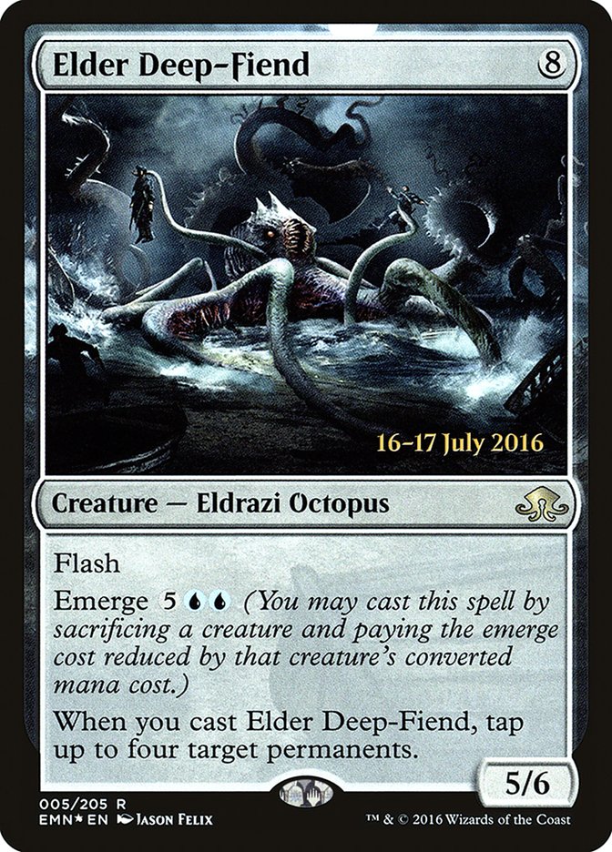 Elder Deep-Fiend  [Eldritch Moon Prerelease Promos] | Card Citadel
