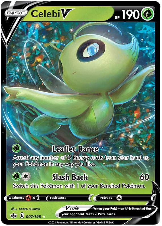 Celebi V (007/198) [Sword & Shield: Chilling Reign] | Card Citadel