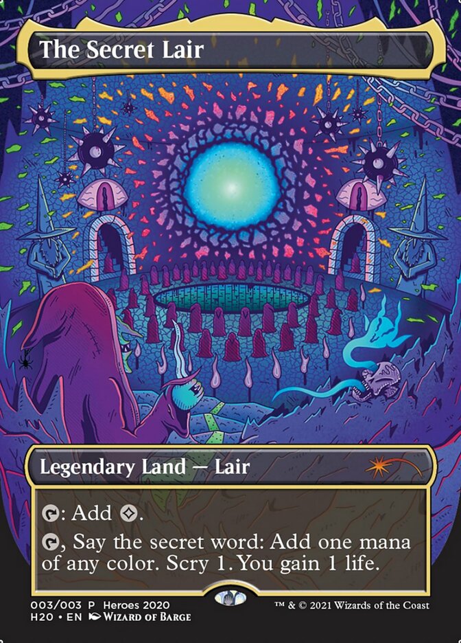 The Secret Lair [Heroes of the Realm 2020] | Card Citadel