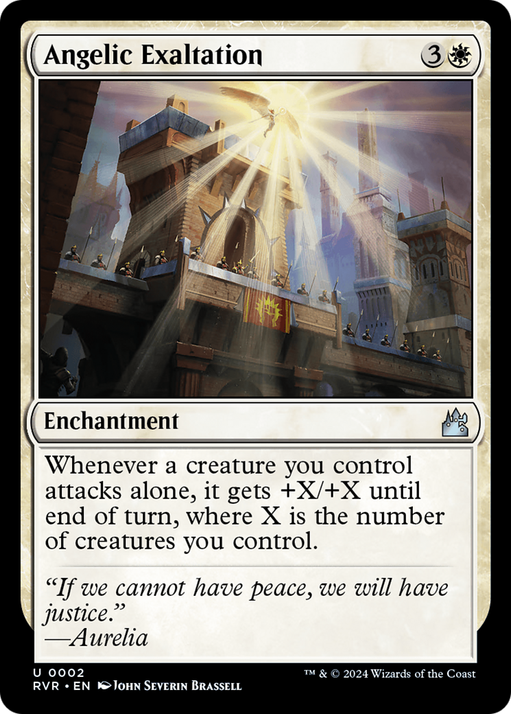 Angelic Exaltation [Ravnica Remastered] | Card Citadel