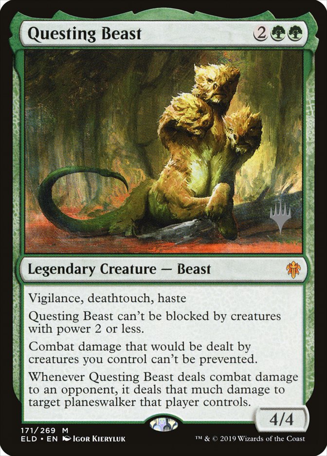 Questing Beast (Promo Pack) [Throne of Eldraine Promos] | Card Citadel