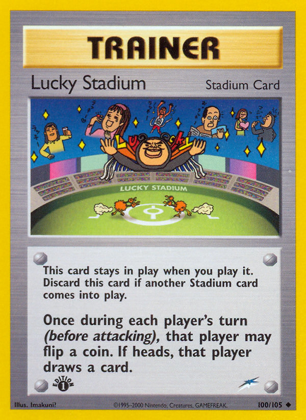 Lucky Stadium (100/105) [Neo Destiny 1st Edition] | Card Citadel