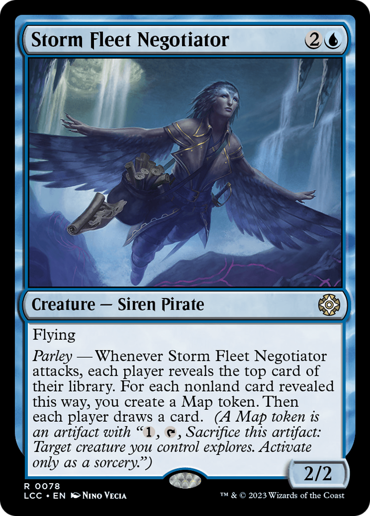 Storm Fleet Negotiator [The Lost Caverns of Ixalan Commander] | Card Citadel