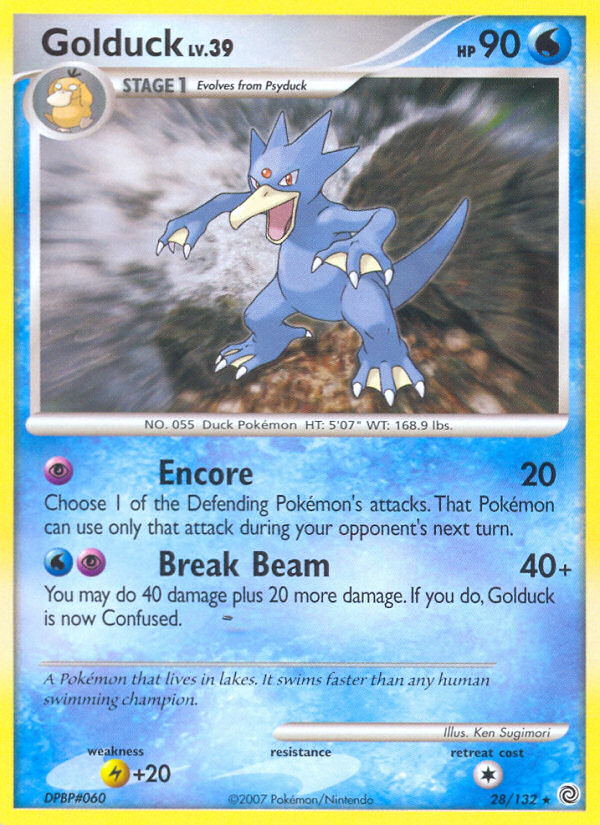 Golduck (28/132) [Diamond & Pearl: Secret Wonders] | Card Citadel