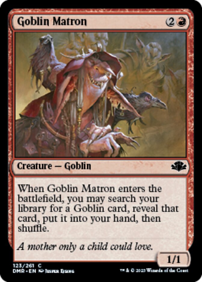 Goblin Matron [Dominaria Remastered] | Card Citadel