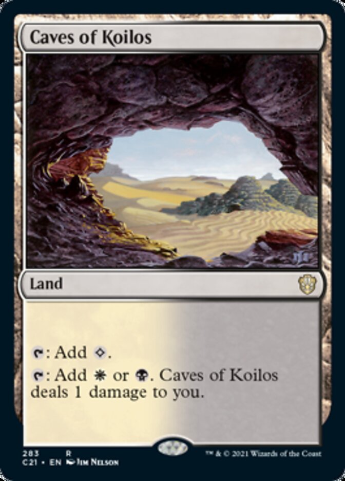 Caves of Koilos [Commander 2021] | Card Citadel