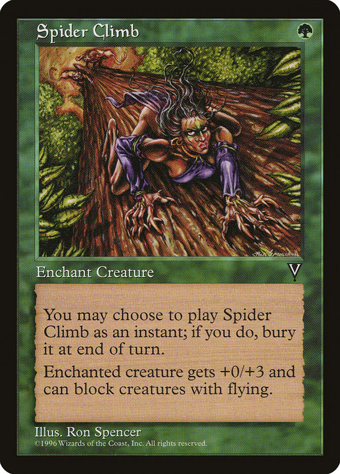 Spider Climb [Visions] | Card Citadel