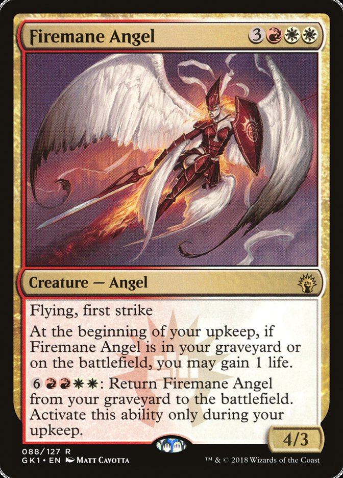 Firemane Angel [GRN Guild Kit] | Card Citadel