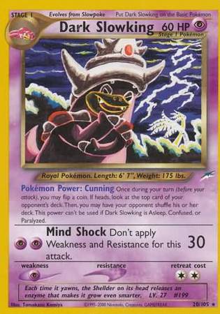Dark Slowking (20/105) [Neo Destiny Unlimited] | Card Citadel