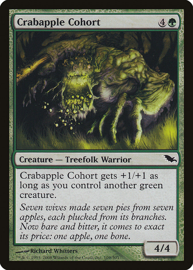 Crabapple Cohort [Shadowmoor] | Card Citadel