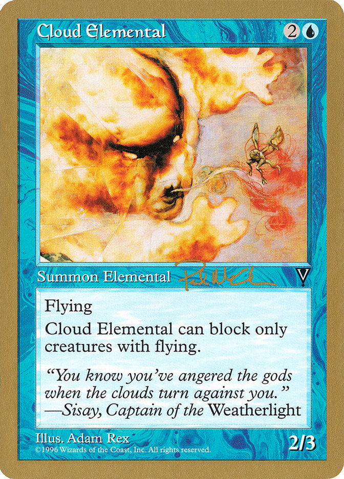 Cloud Elemental (Paul McCabe) [World Championship Decks 1997] | Card Citadel