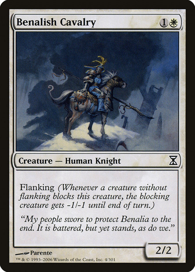 Benalish Cavalry [Time Spiral] | Card Citadel