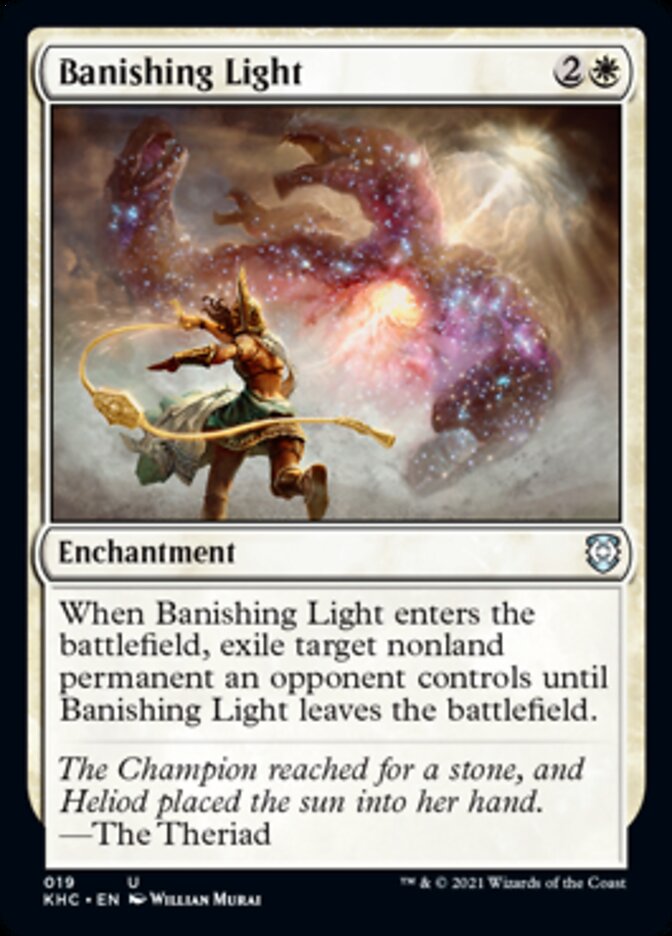 Banishing Light [Kaldheim Commander] | Card Citadel