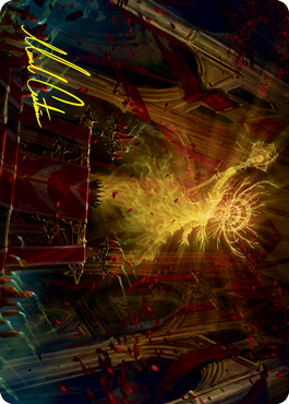 Katilda, Dawnhart Martyr Art Card (Gold-Stamped Signature) [Innistrad: Crimson Vow Art Series] | Card Citadel