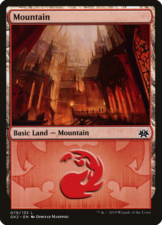 Mountain (79) [Ravnica Allegiance Guild Kit] | Card Citadel