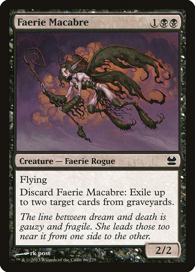 Faerie Macabre [Modern Masters] | Card Citadel