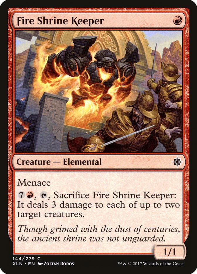 Fire Shrine Keeper [Ixalan] | Card Citadel