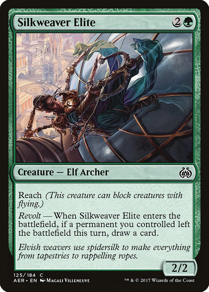 Silkweaver Elite [Aether Revolt] | Card Citadel