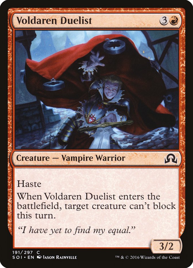 Voldaren Duelist [Shadows over Innistrad] | Card Citadel