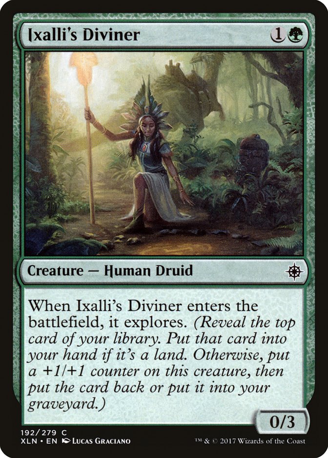 Ixalli's Diviner [Ixalan] | Card Citadel