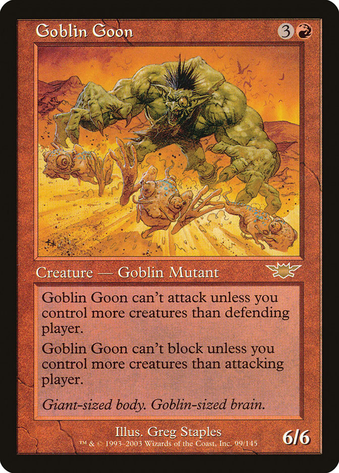 Goblin Goon [Legions] | Card Citadel