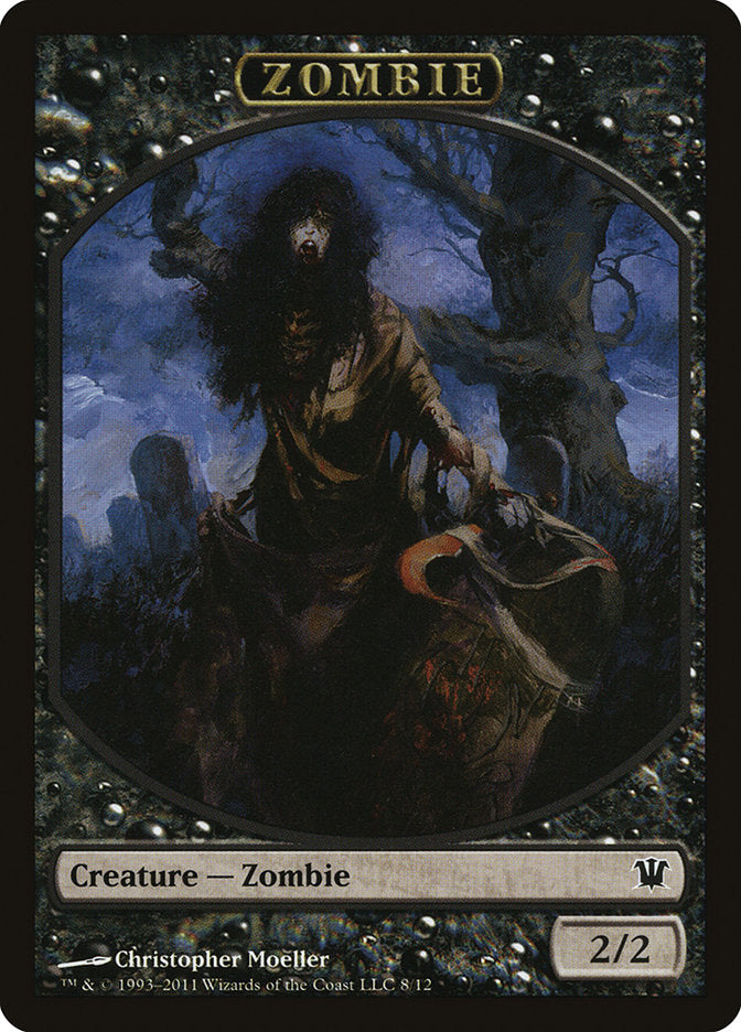 Zombie (8/12) [Innistrad Tokens] | Card Citadel