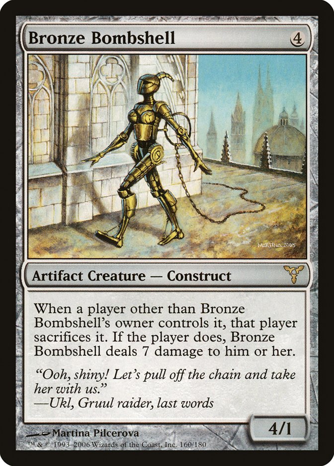 Bronze Bombshell [Dissension] | Card Citadel
