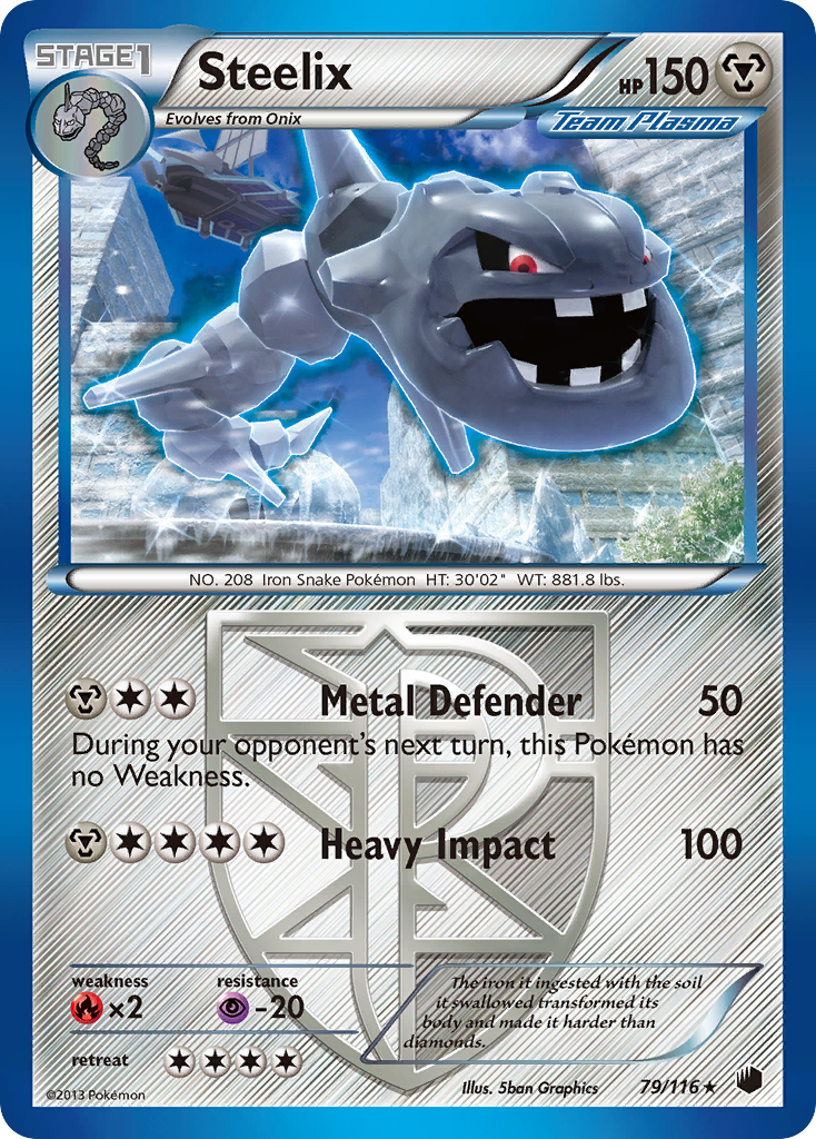 Steelix (79/116) [Black & White: Plasma Freeze] | Card Citadel