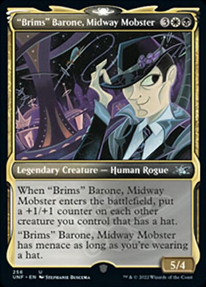 "Brims" Barone, Midway Mobster (Showcase) [Unfinity] | Card Citadel