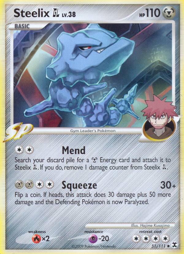 Steelix GL (51/111) [Platinum: Rising Rivals] | Card Citadel