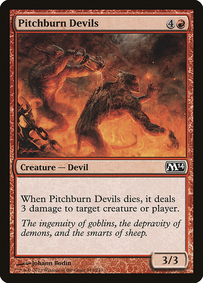 Pitchburn Devils [Magic 2014] | Card Citadel