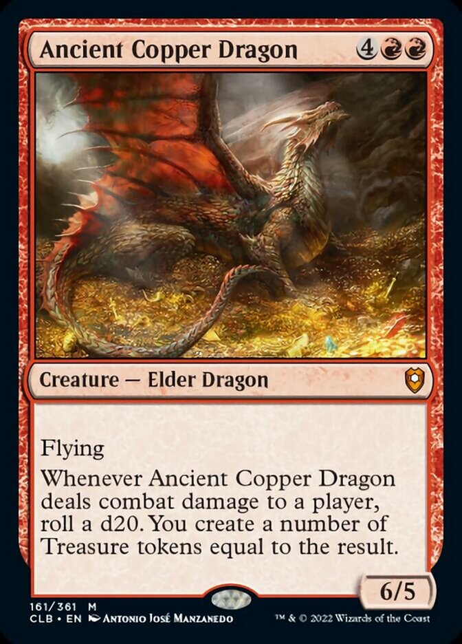 Ancient Copper Dragon [Commander Legends: Battle for Baldur's Gate] | Card Citadel