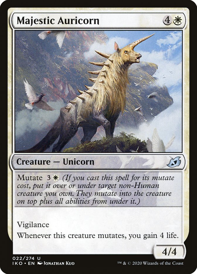 Majestic Auricorn [Ikoria: Lair of Behemoths] | Card Citadel