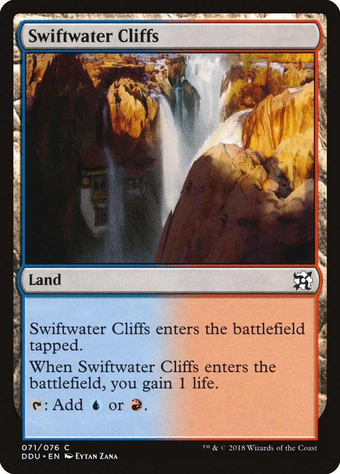 Swiftwater Cliffs [Duel Decks: Elves vs. Inventors] | Card Citadel