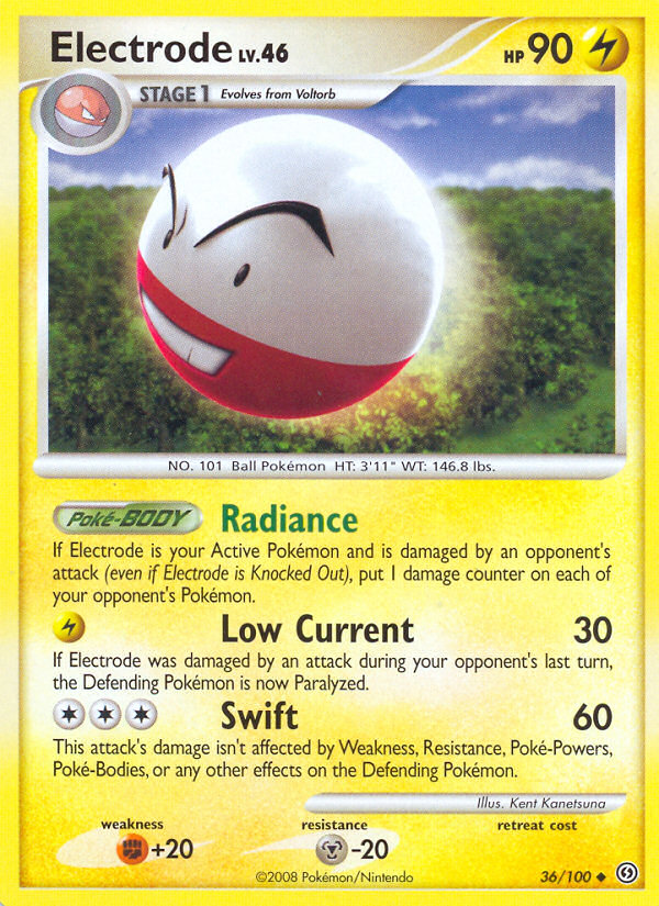 Electrode (36/100) [Diamond & Pearl: Stormfront] | Card Citadel