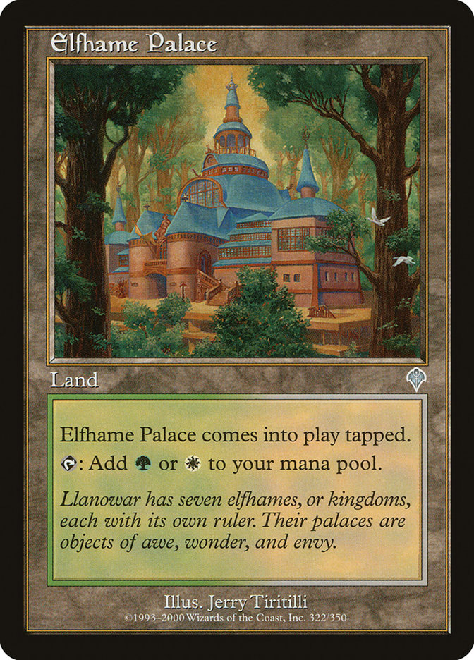 Elfhame Palace [Invasion] | Card Citadel