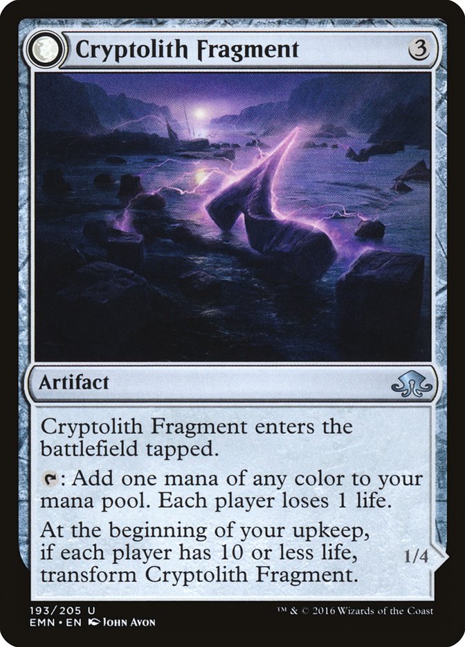 Cryptolith Fragment // Aurora of Emrakul [Eldritch Moon] | Card Citadel