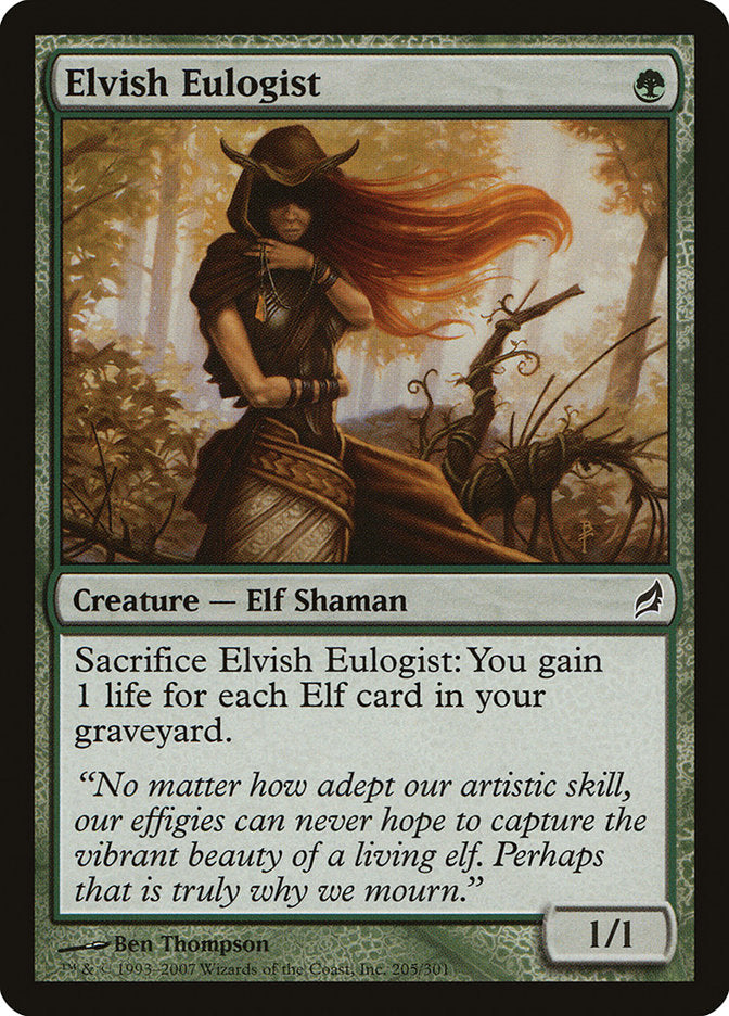 Elvish Eulogist [Lorwyn] | Card Citadel