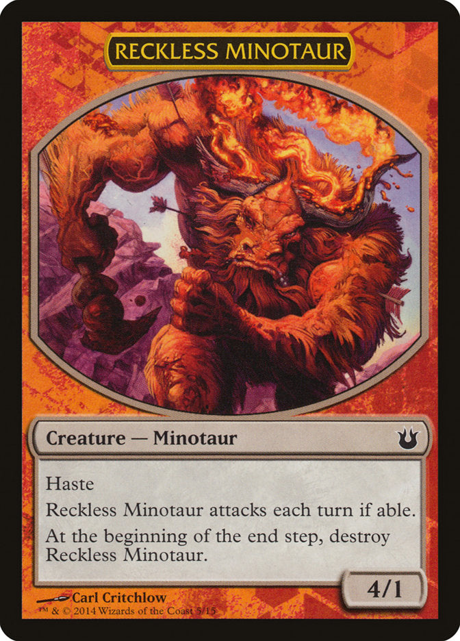 Reckless Minotaur [Hero's Path Promos] | Card Citadel