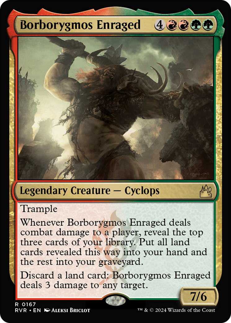 Borborygmos Enraged [Ravnica Remastered] | Card Citadel
