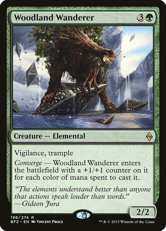 Woodland Wanderer [Battle for Zendikar] | Card Citadel