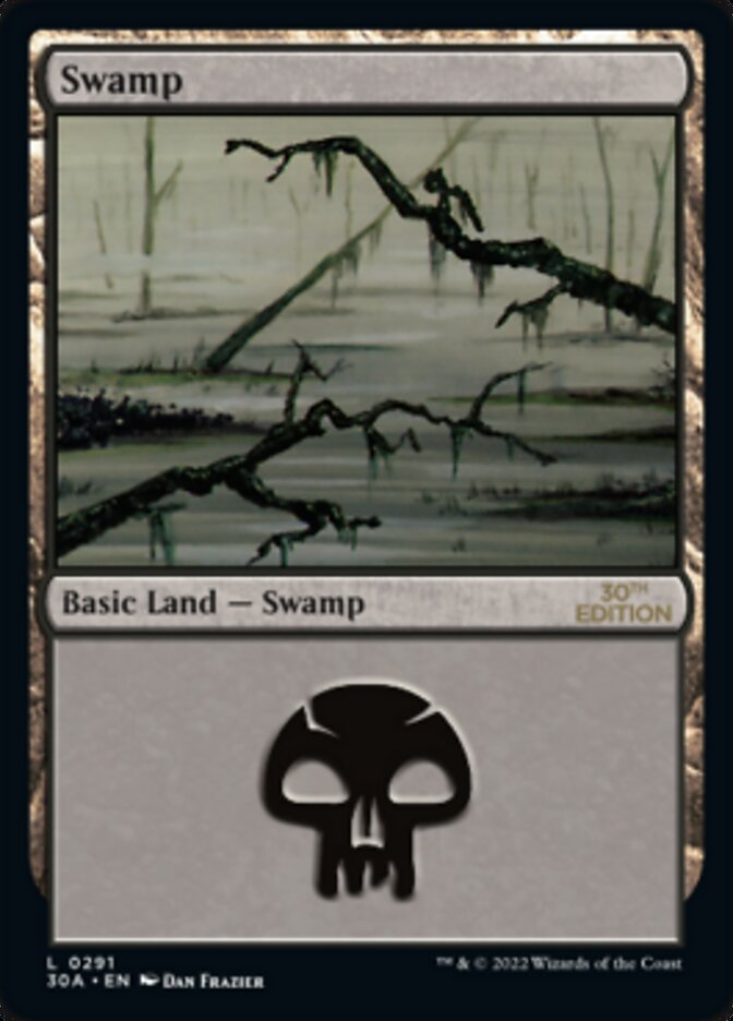 Swamp (291) [30th Anniversary Edition] | Card Citadel