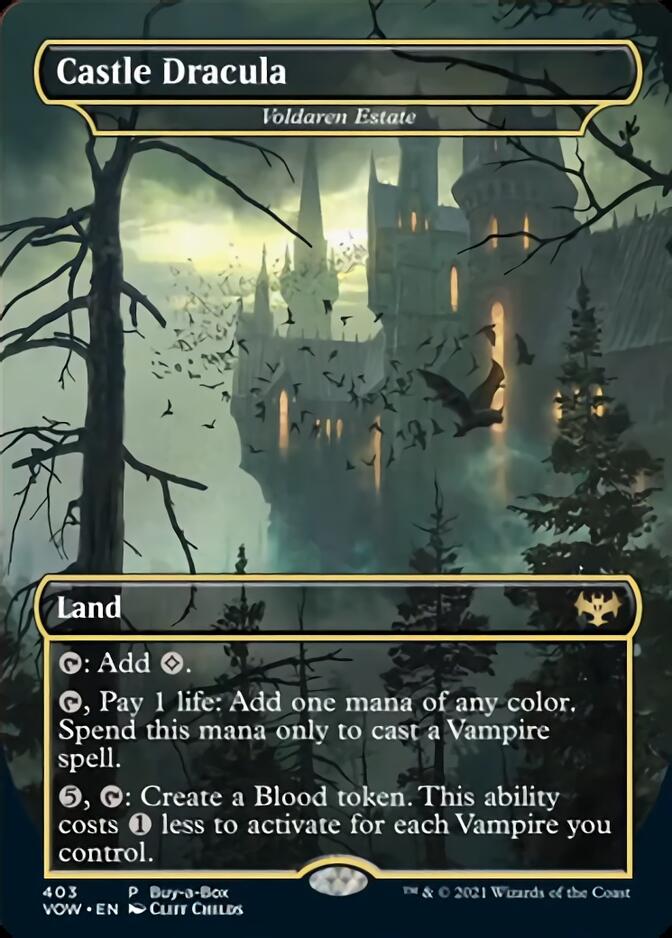 Voldaren Estate - Castle Dracula (Buy-A-Box) [Innistrad: Crimson Vow] | Card Citadel