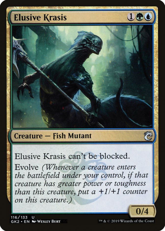 Elusive Krasis [Ravnica Allegiance Guild Kit] | Card Citadel