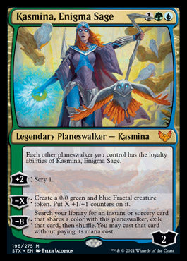 Kasmina, Enigma Sage [Strixhaven: School of Mages] | Card Citadel